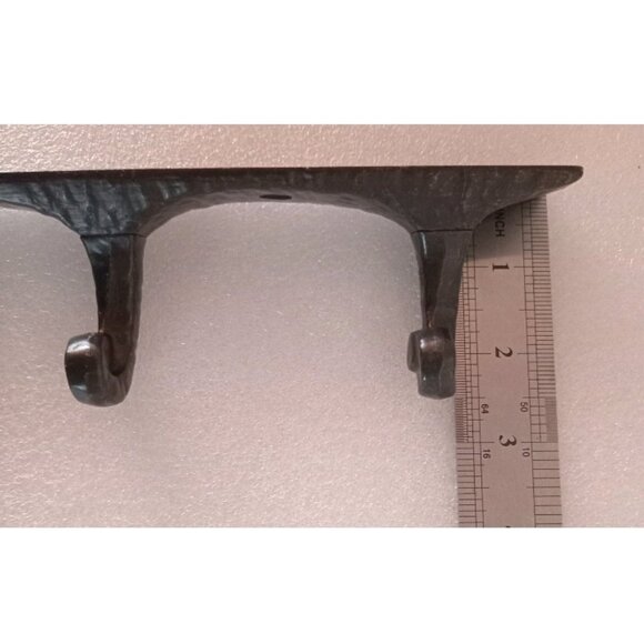 Umbra William Harvey Design Black Wall Hook HD Coat Hanger Rustic Vintage Style - Picture 7 of 8